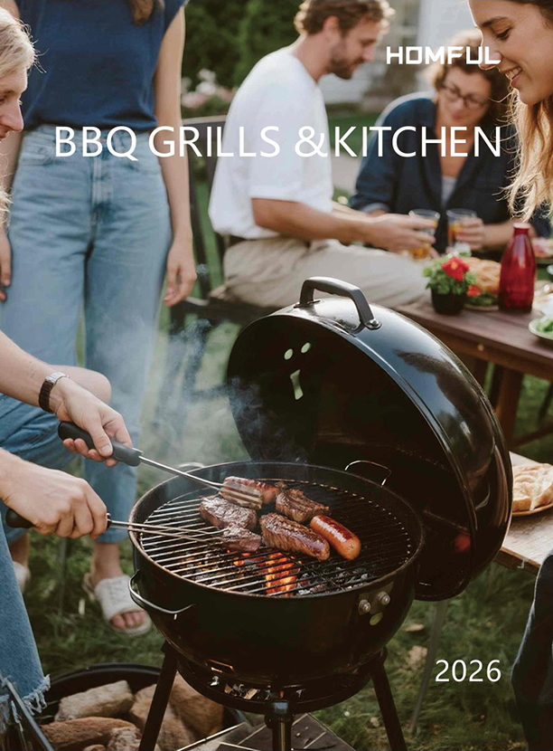 HOMFUL 2026 BBQ GRILLS